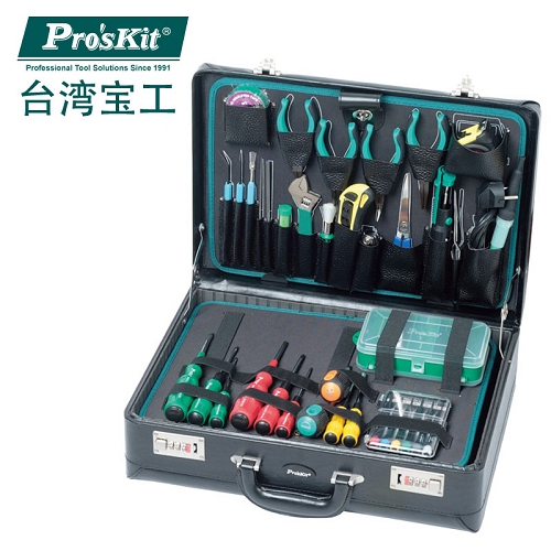 宝工 Pro'skit专业工具电子电讯电工维修工具套装，42件套,1PK-1305NB-1