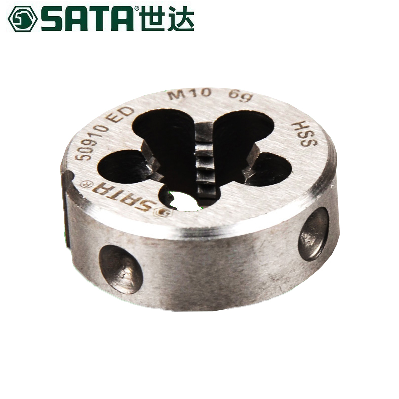 世达SATA 高速钢粗牙圆板牙，M10x1.5mm，50910 高速钢粗牙圆板牙M10*1.5MM 50910