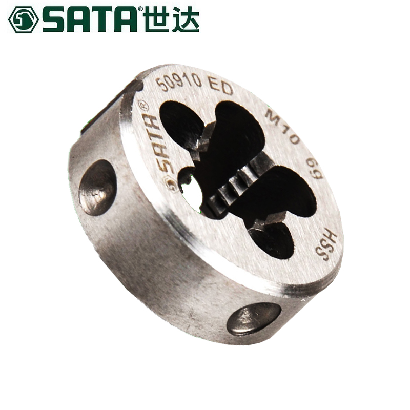 世达SATA 高速钢粗牙圆板牙，M10x1.5mm，50910