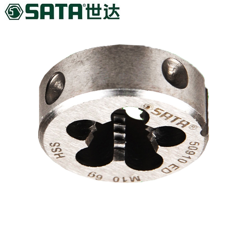 世达SATA 高速钢粗牙圆板牙，M10x1.5mm，50910