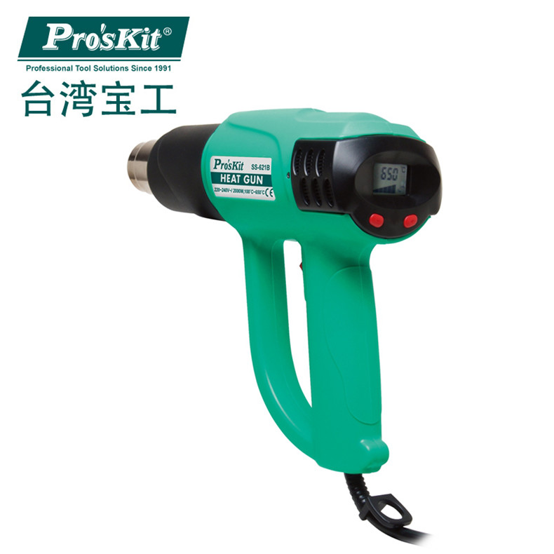 宝工 Pro'skit数显型热风枪 220V~240V,SS-621H 数显型热风枪 220V~240V SS-621H