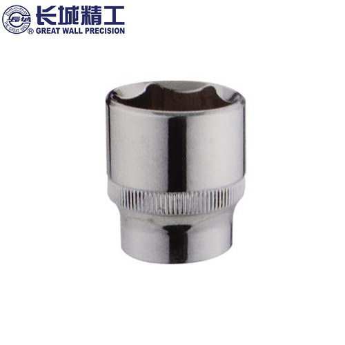 长城精工 3/8"(10mm）系列公制六角套筒，11mm，520011