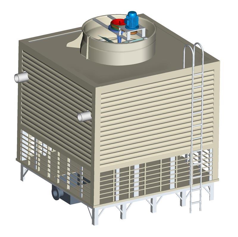 印刷包装冷却塔 郴州闭式冷却塔电镀用冷却塔
