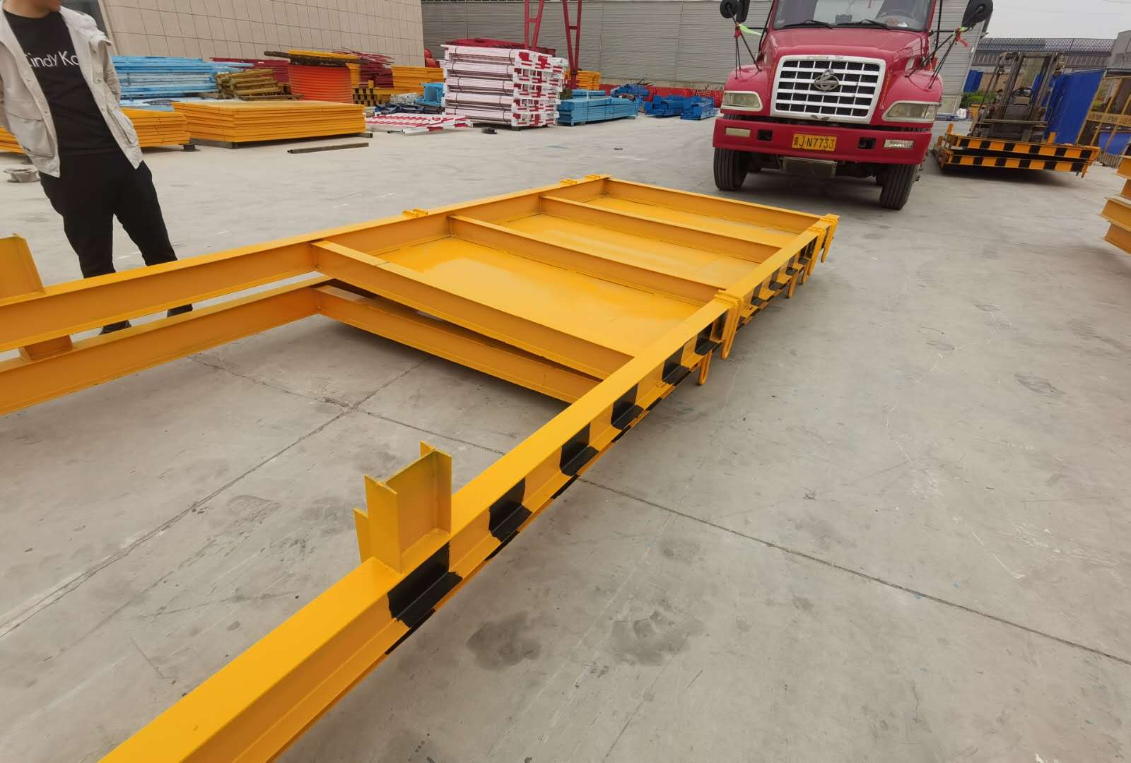 工字钢卸料平台 建筑卸料平台设备