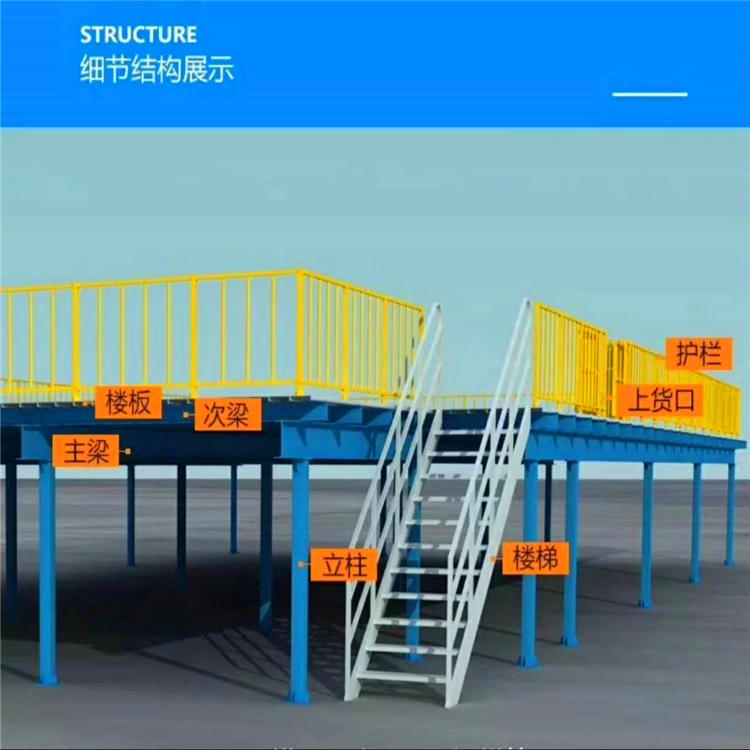 组合式钢平台置物架 质优价廉的仓储设备