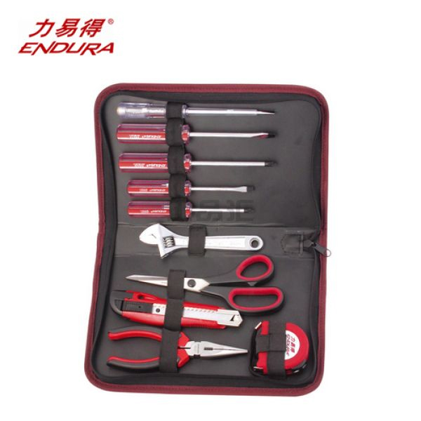 力易得 便携工具包组套，10件，E1124 10件便携工具包组套 E1124