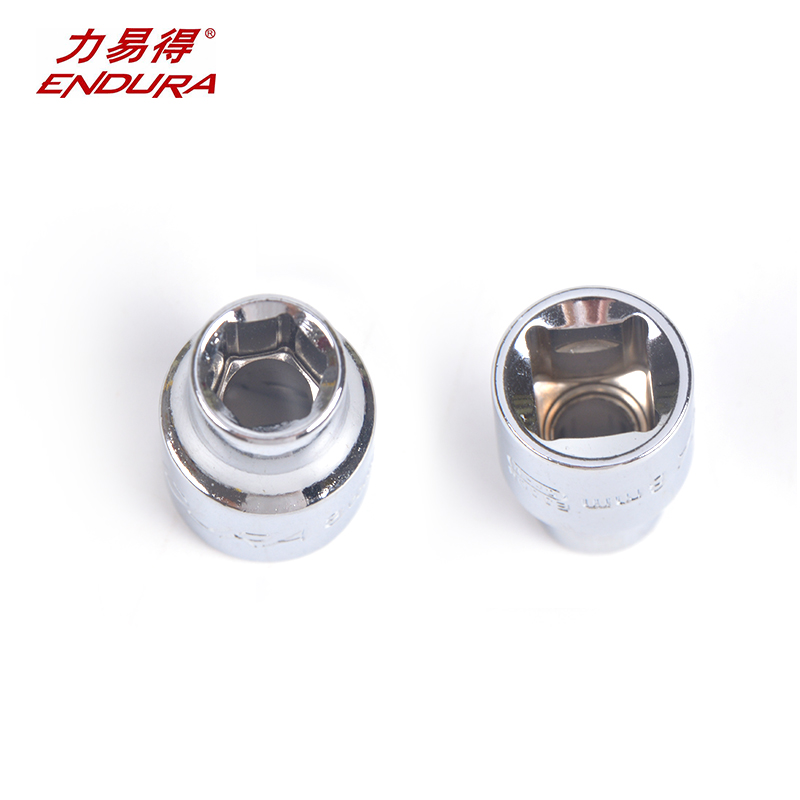 力易得 六角套筒，10mm系列 6mm，E3306 10mm系列6角套筒6mm E3306