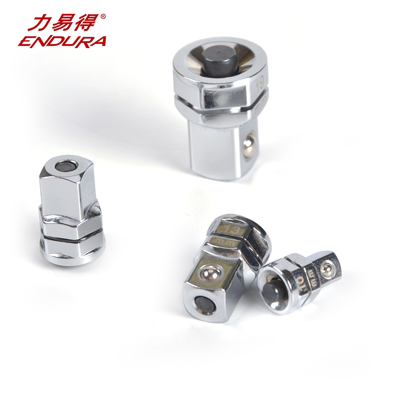 力易得 棘轮两用扳手套筒转接头，19mm，E2593 棘轮两用扳手套筒转接头19mm E2593