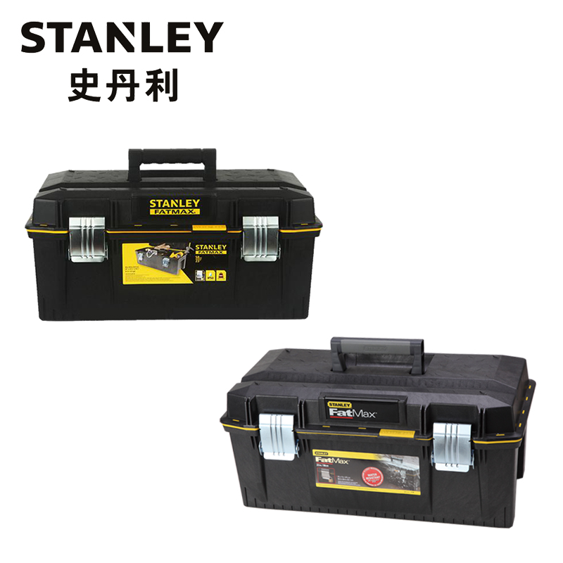 史丹利STANLEY FatMax工具箱手提式工具箱，23寸，94-749-37，工具收纳盒工具箱多功能维修工具箱 FatMax23寸工具箱 94-749-37