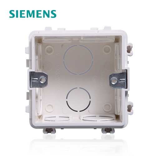 西门子SIEMENS 远景系列安装底盒，5TG06021CC1 雅白  5TG06021CC1