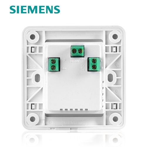 西门子SIEMENS 远景系列定压调音开关(带消防端子DC24V，负载功率≤10瓦)，5UH82203NC01 雅白