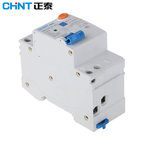 正泰CHINT 微型剩余电流保护断路器 NBH8LE-40, 1P+N 10A C型 30mA AC 环保外壳