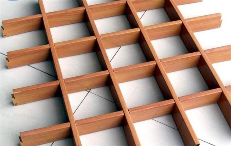 白色铝格栅组装铝格栅生产厂家