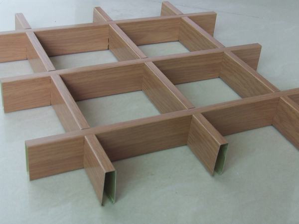 方格铝格栅 棱形铝合金格栅品牌