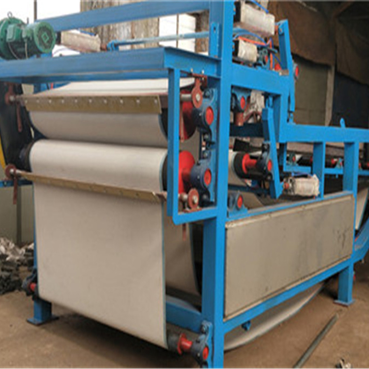 滤布式皮带脱水机 西安污泥处理皮带脱水机