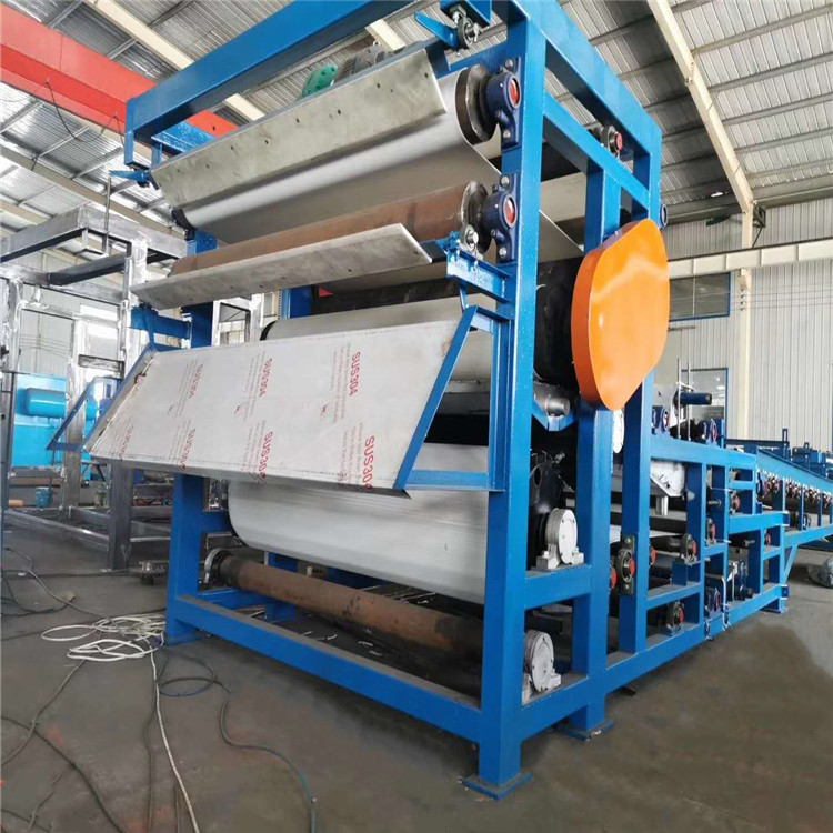 污泥固化皮带脱水机 阿坝全自动泥浆脱水机设备