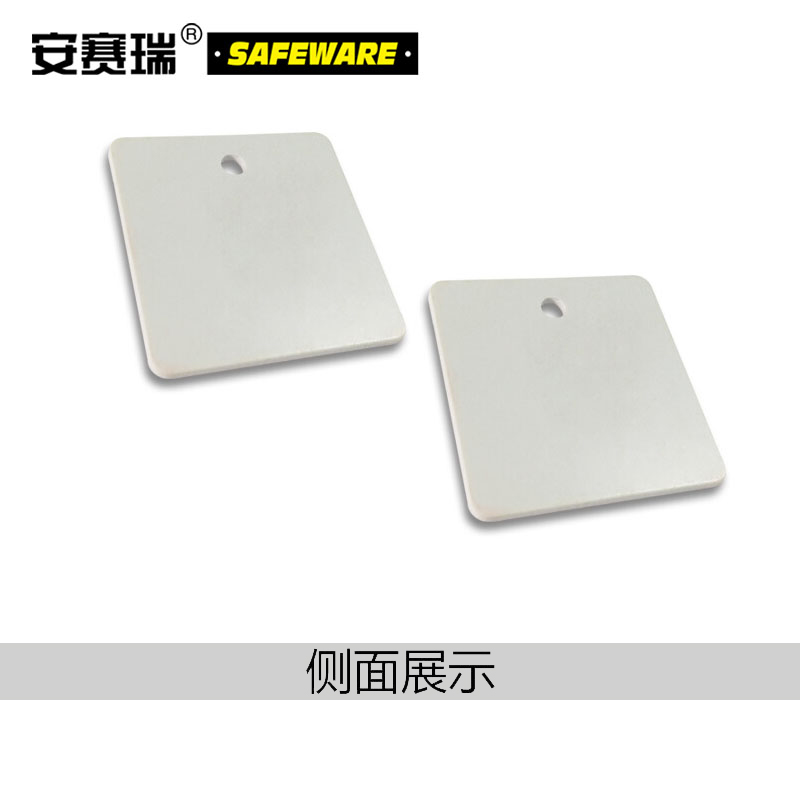 塑料号码吊牌-正方形,31.8×31.8mm,白底黑字,号码从001到100,100个/包，14862