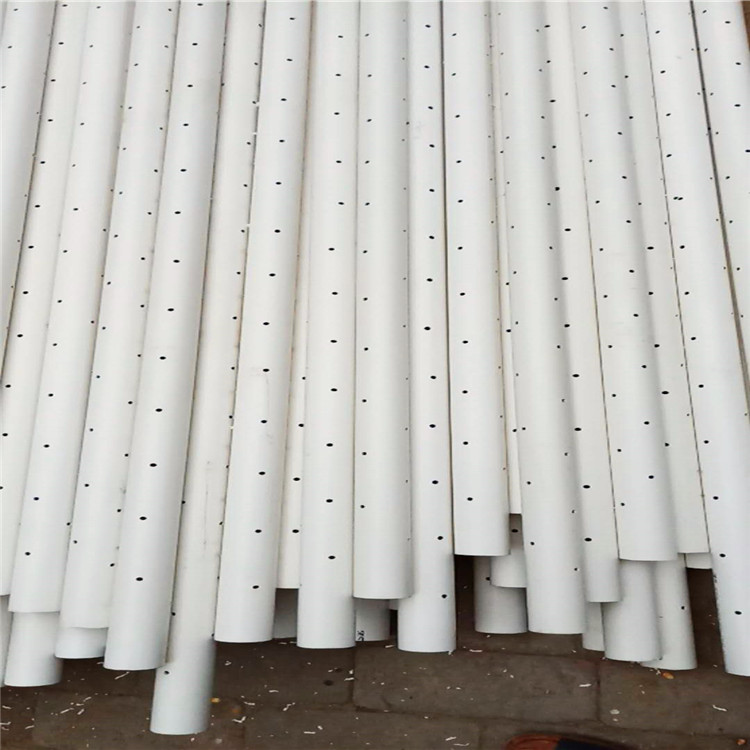 75pvc盲管 园林绿化用pvc开孔管梅花形开孔