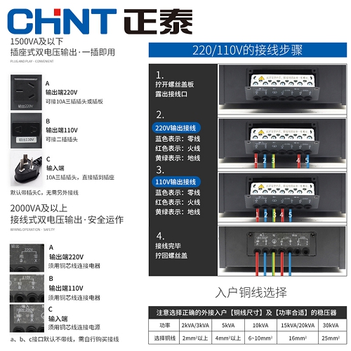 正泰CHINT TND1/TNS1系列稳压器附件，TNS1-30/AF(单10立)碳刷组件