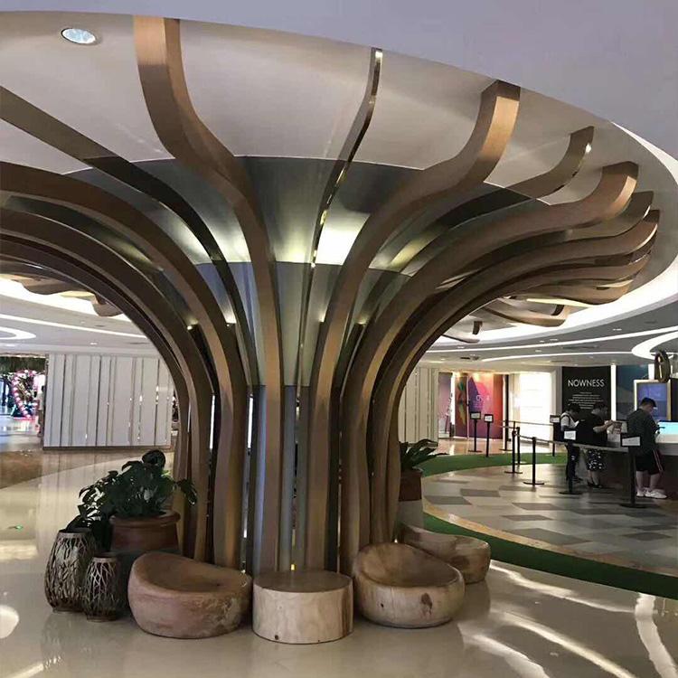 贵阳形木纹铝方通 厂家免费设计