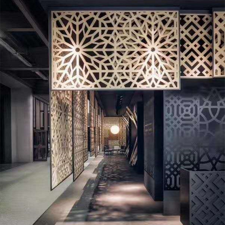 南昌冲孔雕花铝单板