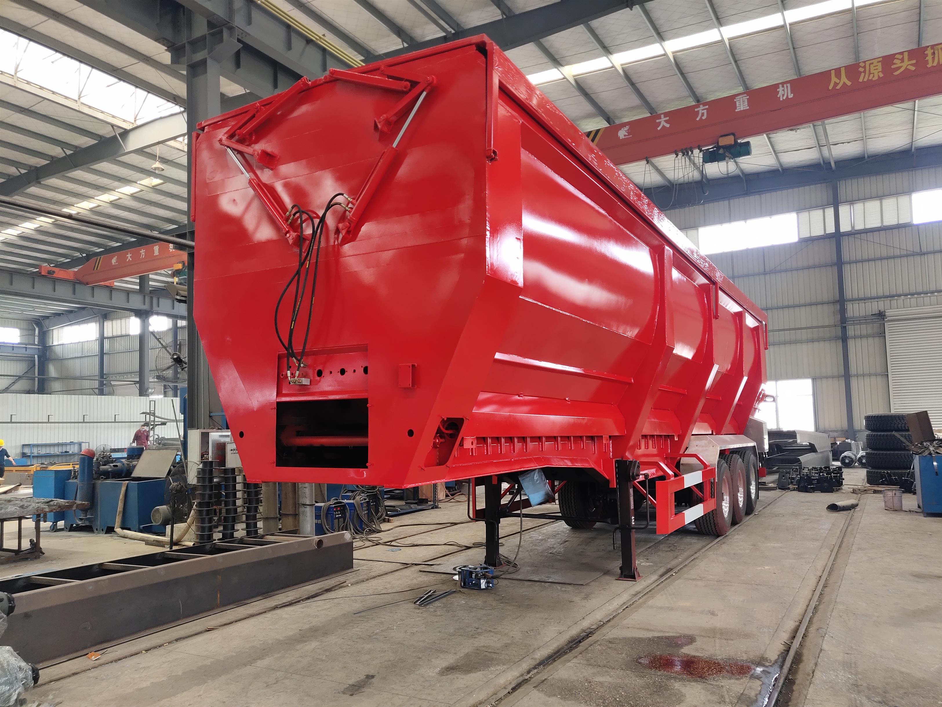 传送带卸货车 湖北散装物料卸货车