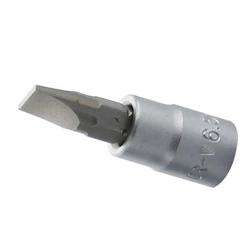 易尔拓YATO 1/4"一字旋具套筒,(-)6.5X37mm,YT-7681