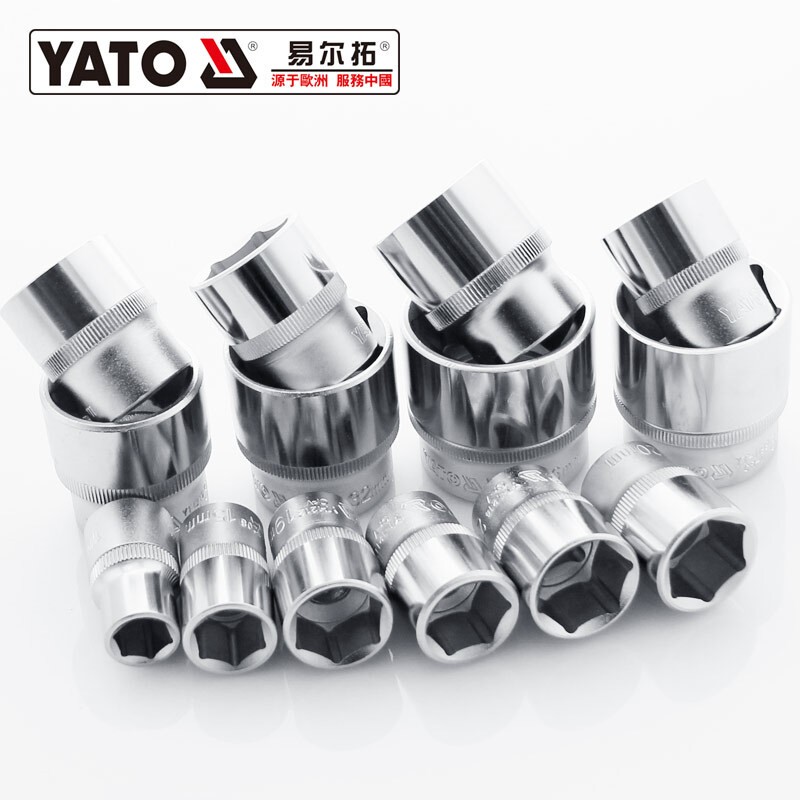 易尔拓YATO 1/2"六角套筒,34mm,YT-1199