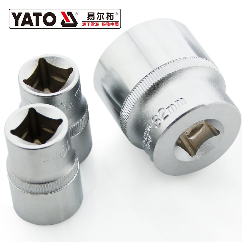 易尔拓YATO 1/2"六角套筒,34mm,YT-1199