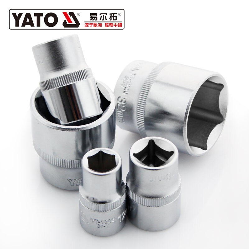 易尔拓YATO 1/2"六角套筒,34mm,YT-1199