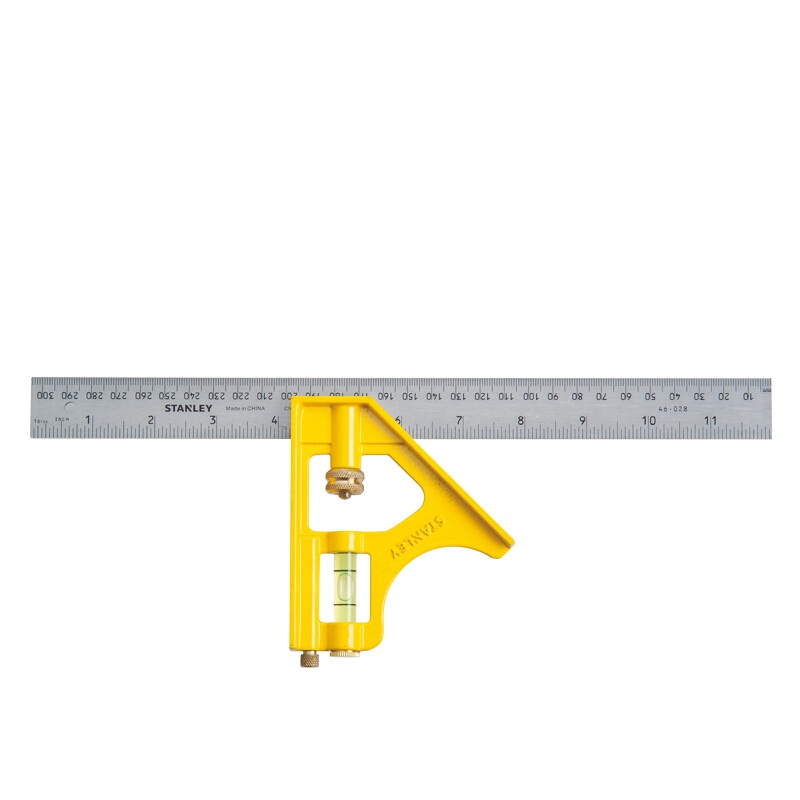 史丹利 公制活动直角尺，300mm，STHT46143-23 公制活动直角尺300mm STHT46143-23