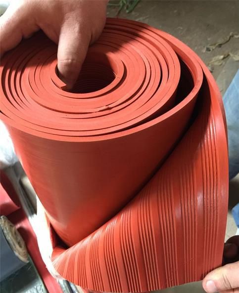 绝缘橡胶板 红色耐油橡胶板的作用