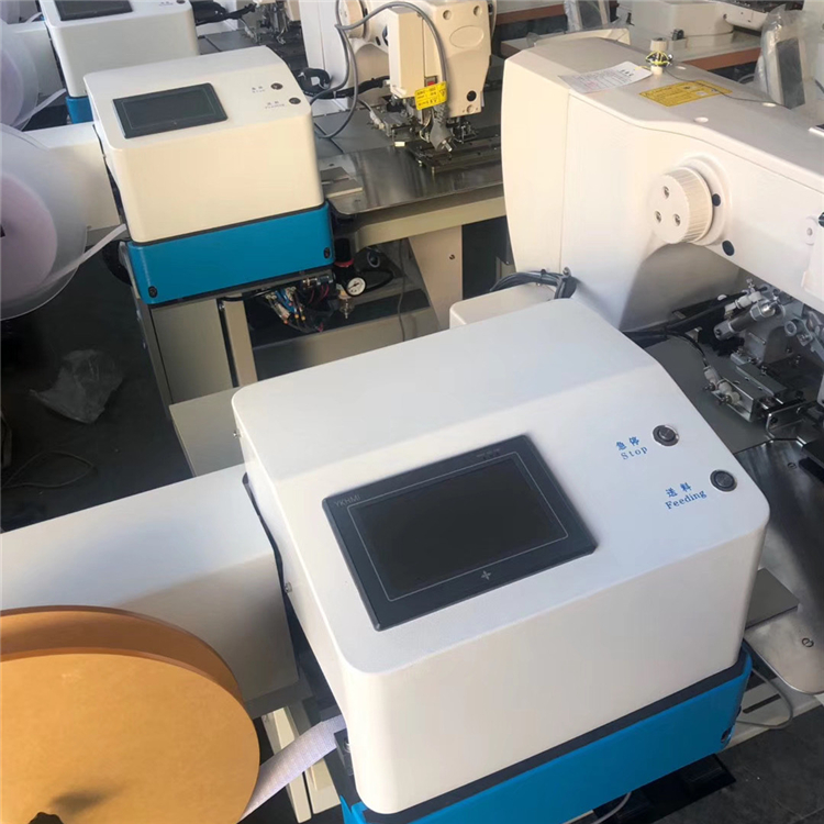 魔术贴设备自动化缝制魔术贴机制作