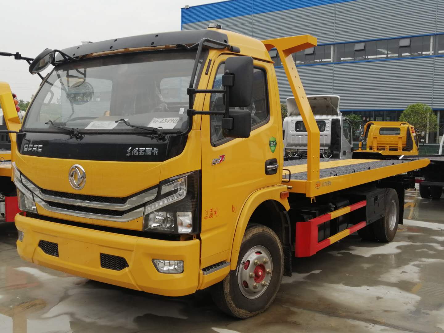 国五黄牌拖车 南昌五十铃清障车报价