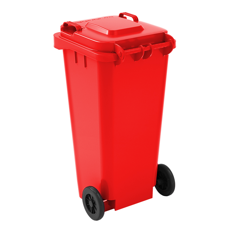 都统 分类回收垃圾桶 垃圾桶 PE聚乙烯 红色 240L