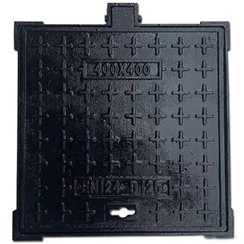 金华建 球磨铸铁方形井盖 450*750mm 荷载250KN 厚度50mm 球墨铸铁