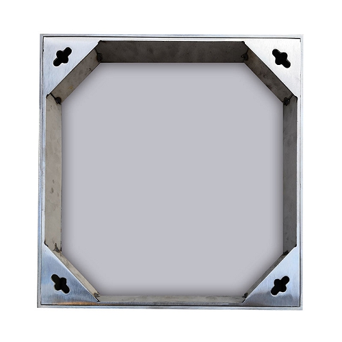 金华建 不锈钢方形隐形井盖 1200*1050mm 荷载250KN 厚度150mm 不锈钢