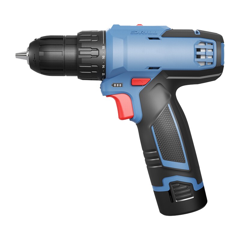 东成 充电式手电钻 电钻 规格10mm 空载转速0-700转/min 电压12V