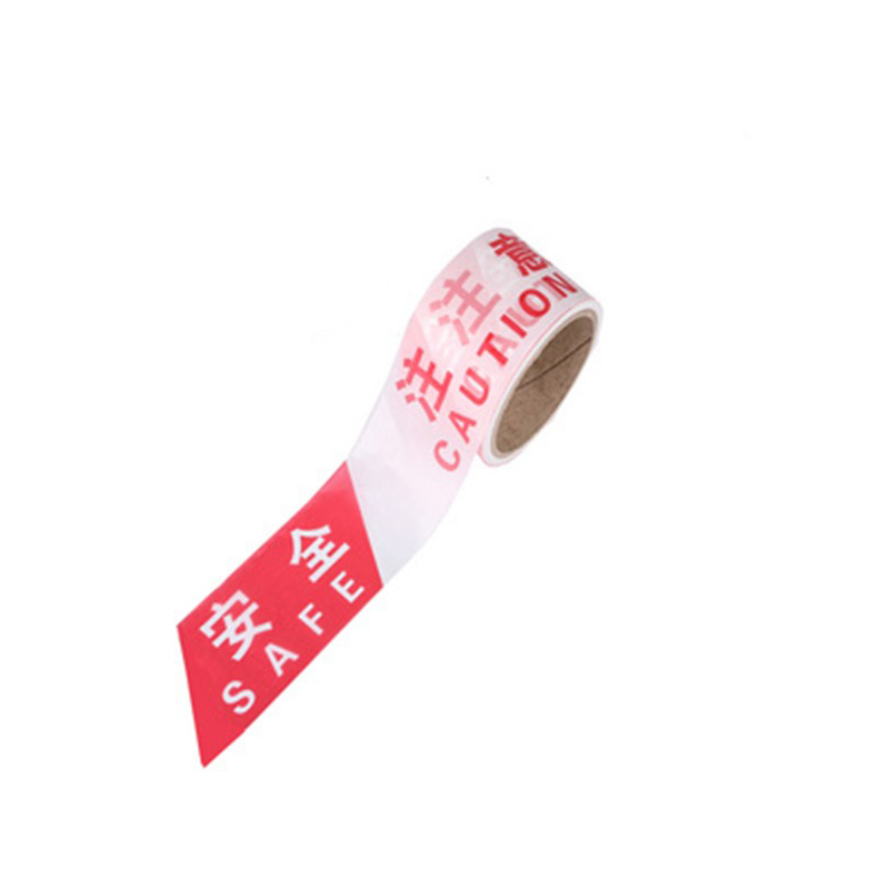 龙圣达 一次性警戒带 警戒带 红白50m*5cm PE