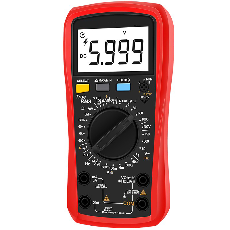 川宇 网络多用表 多用表 测试范围200mV-1000V