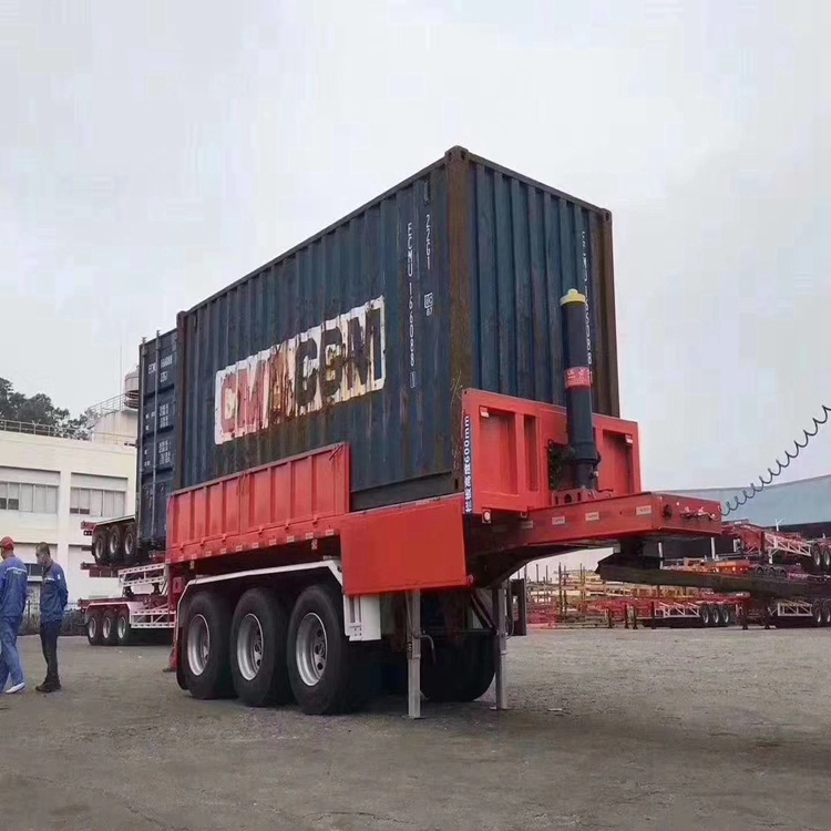 75米20英尺集装箱自卸车