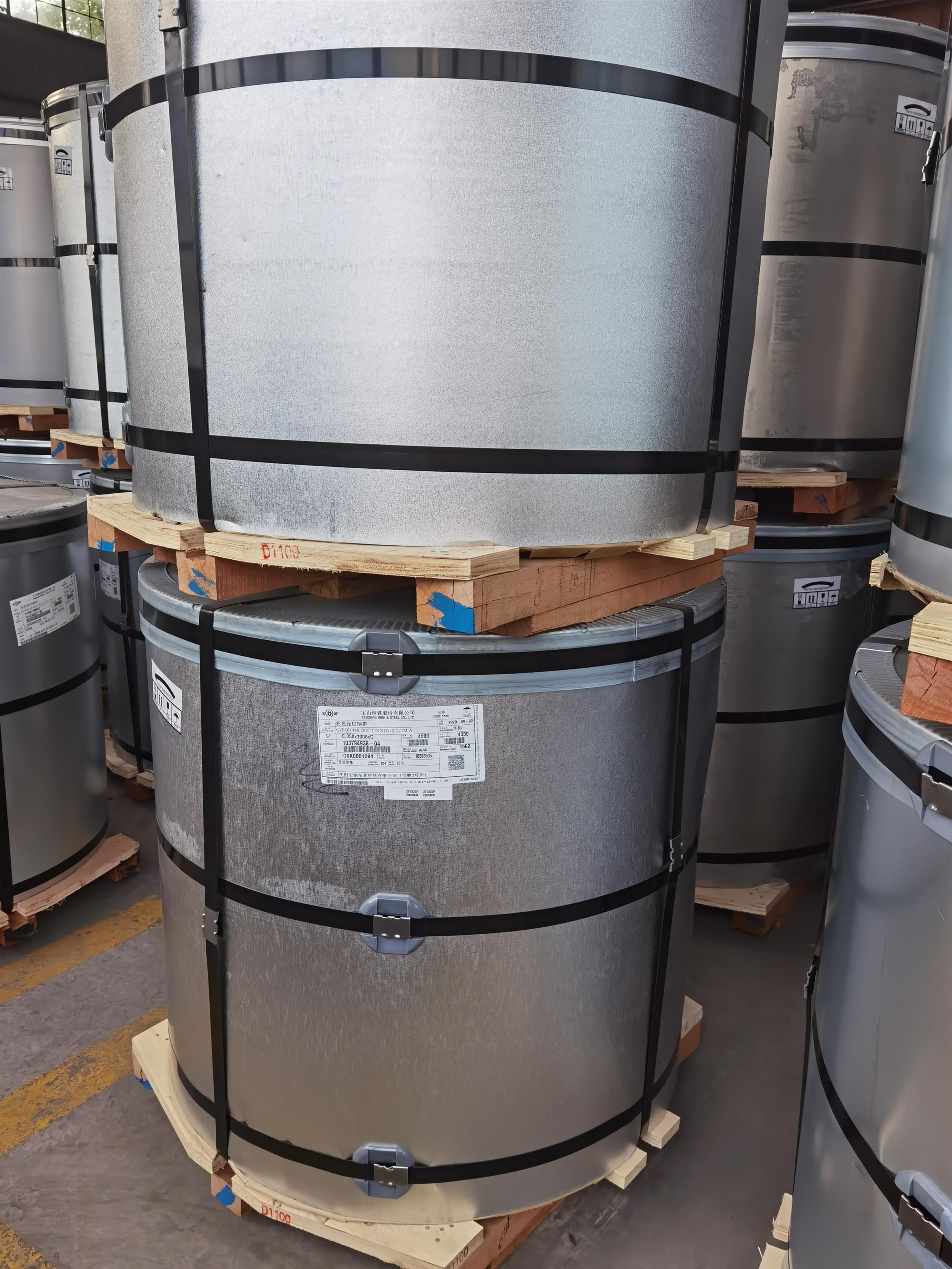 宝钢彩钢板威海深灰宝钢彩钢板价格