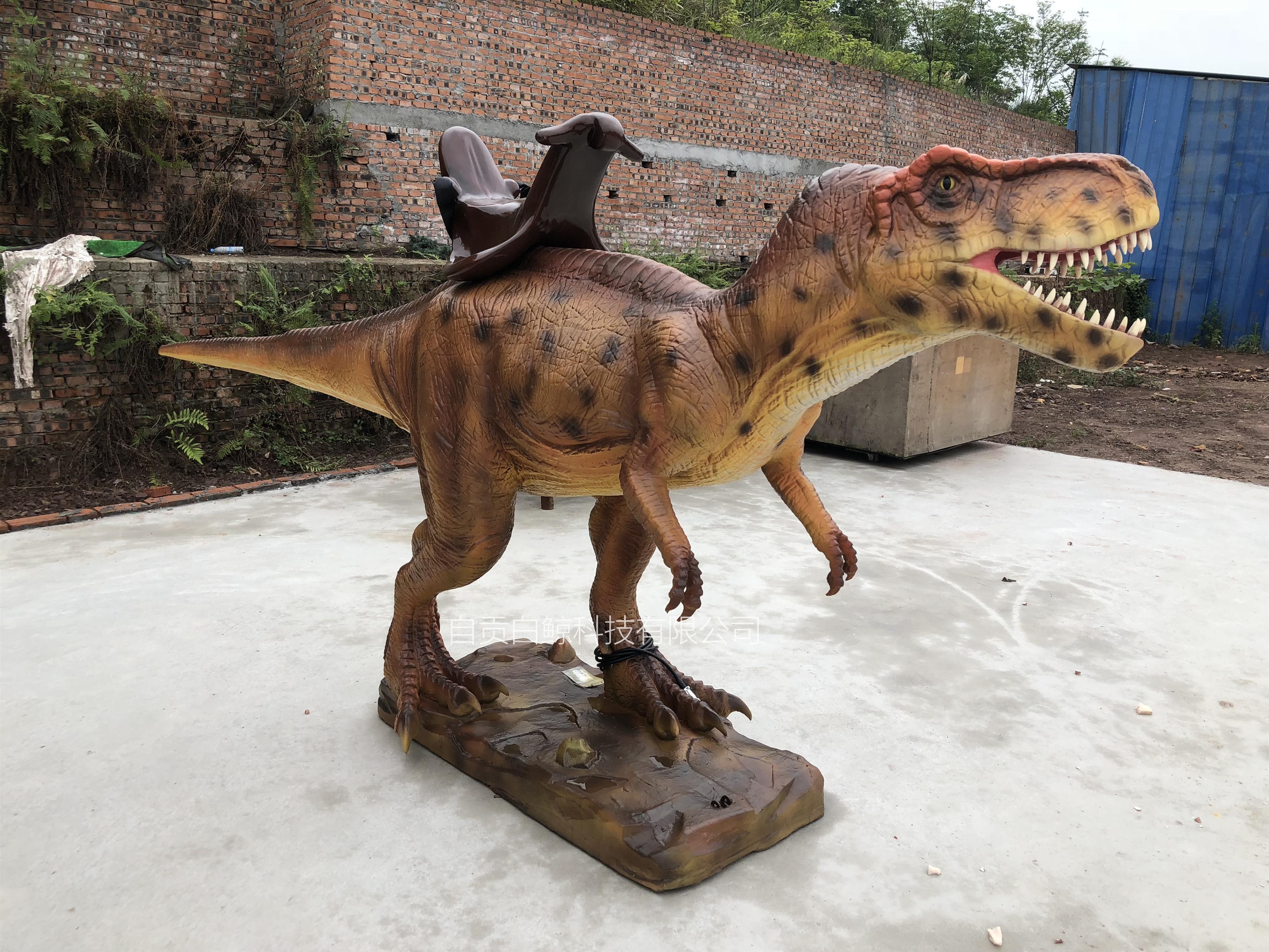 骑乘恐龙多少钱 长沙侏罗纪骑乘恐龙厂家