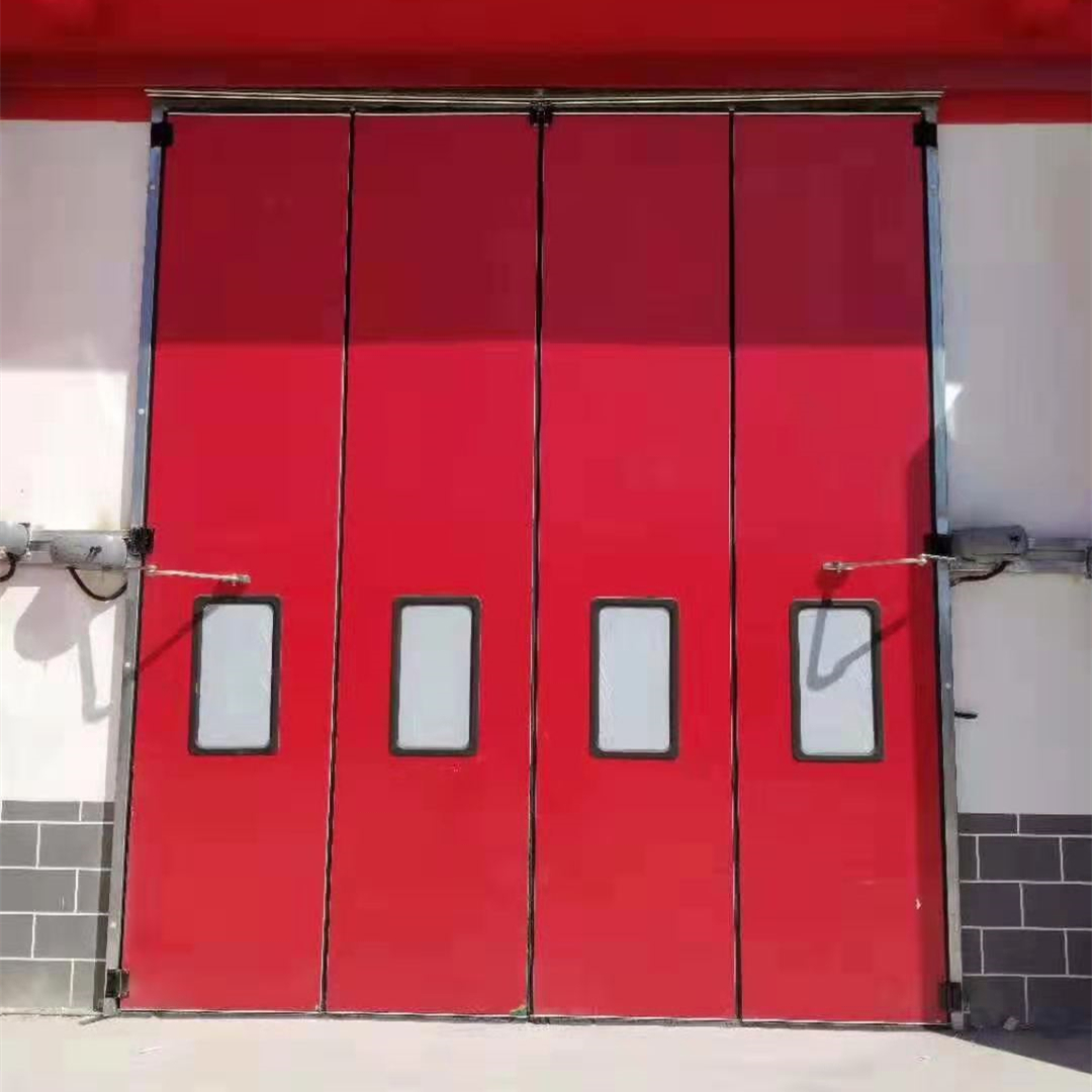 衡水市工业门生产厂家 大型工业折叠门批发