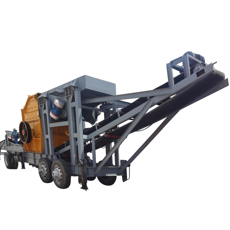 小型移动破碎站破碎机破碎均匀