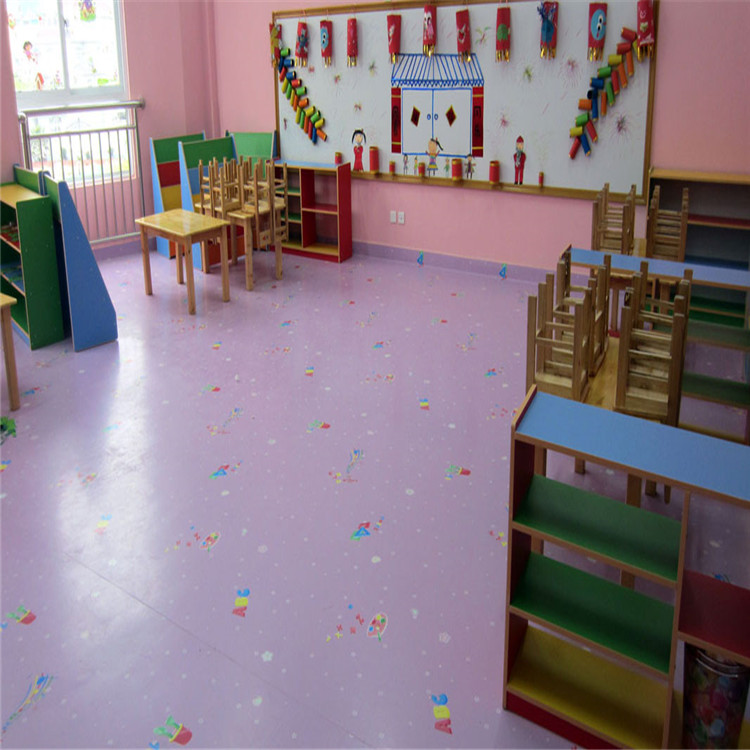 幼儿园塑胶地板 唐山3毫米幼儿园塑胶地板
