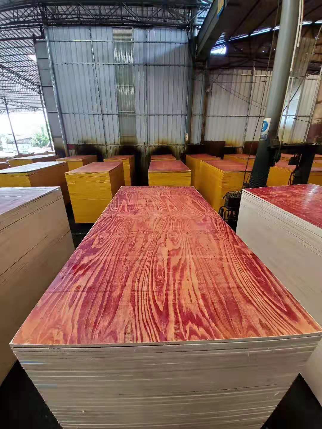 红板建筑模板 中山建筑工地用模板批发