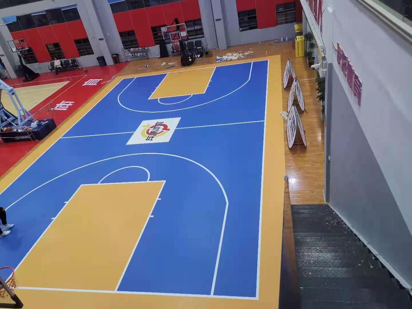 5毫米地板篮球场地胶
