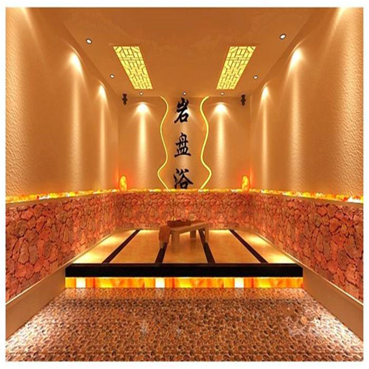 盐疗汗蒸房安装 盐屋 盐蒸房尺寸可设计不同款式