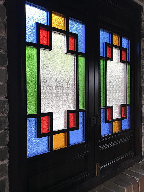 古典门窗广东四合院徽派建筑